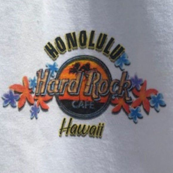 Hard Rock Café Honolulu . Size: XXL {50-52} . Short Sleeve Tee Shirt - Picture 5 of 5
